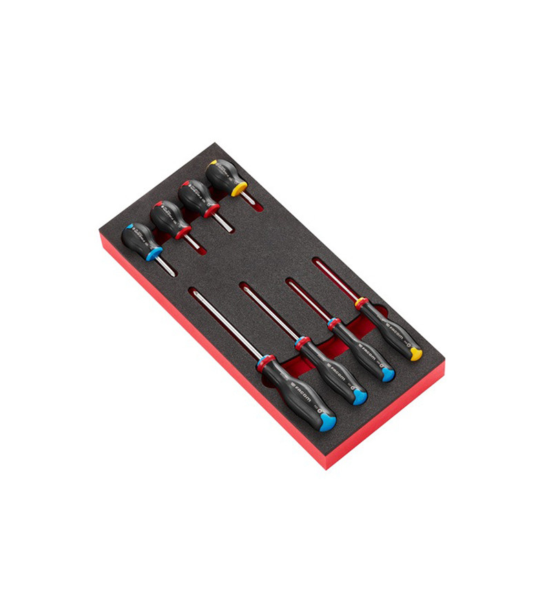 MODULE MOUSSE 8 TOURNEVIS PROTWISTDONT 4 BOULE FACOM