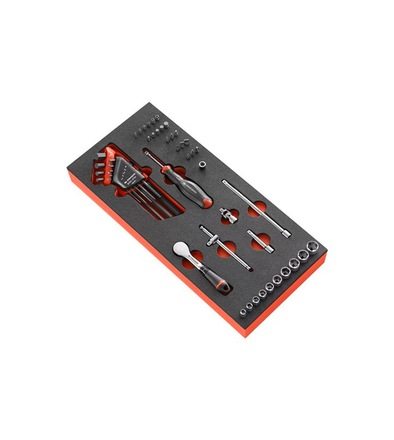 MODULE MOUSSE CLIQUET HP 1/4" ET DOUILLES FACOM
