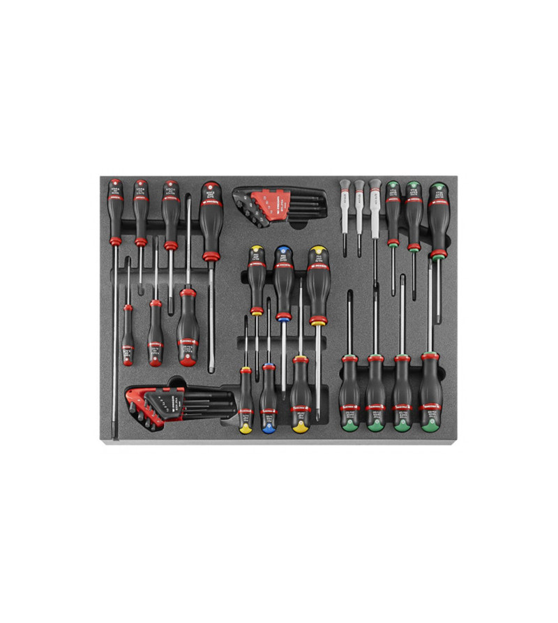 MODULE MOUSSE VISSAGE AVEC OUTILS N°3/4 POUR CM.LPF FACOM