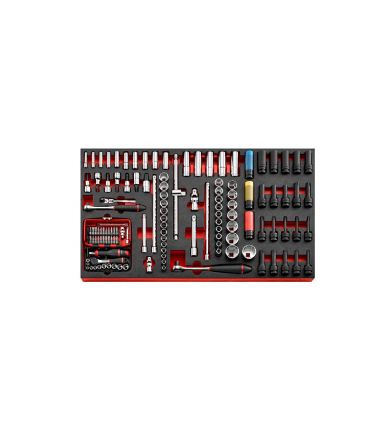 MODULE MOUSSE DOUILLES AVEC OUTILSN°1/4 POUR CM.XLPF FACOM