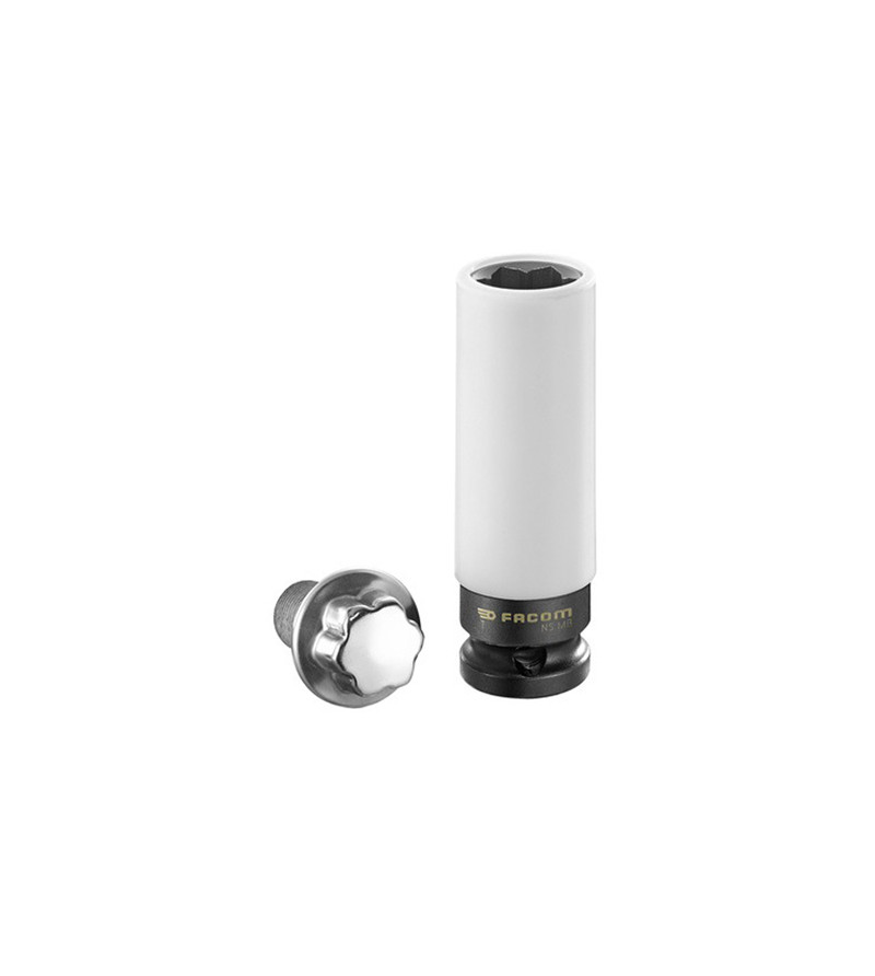 DOUILLE IMPACT 1/2" POUR ROUE MERCEDES BENZ FACOM