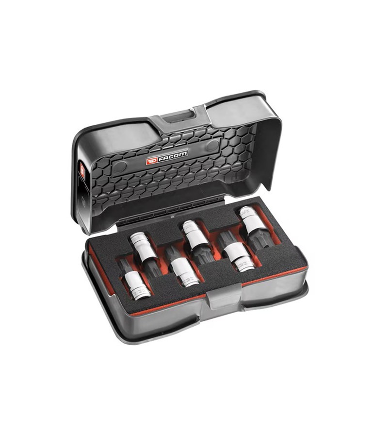 JEU EMBOUTS OGV GRIP 6 PANS 1/2" FACOM