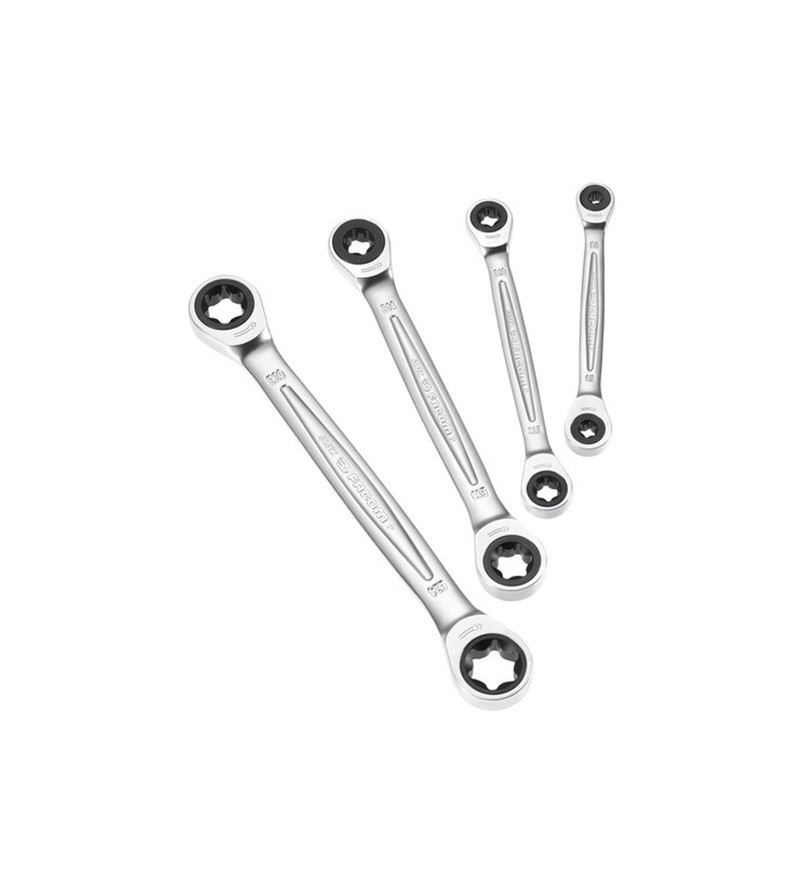 JEU DE 4 CLÉS POLYGONALES TORX À CLIQUET FACOM