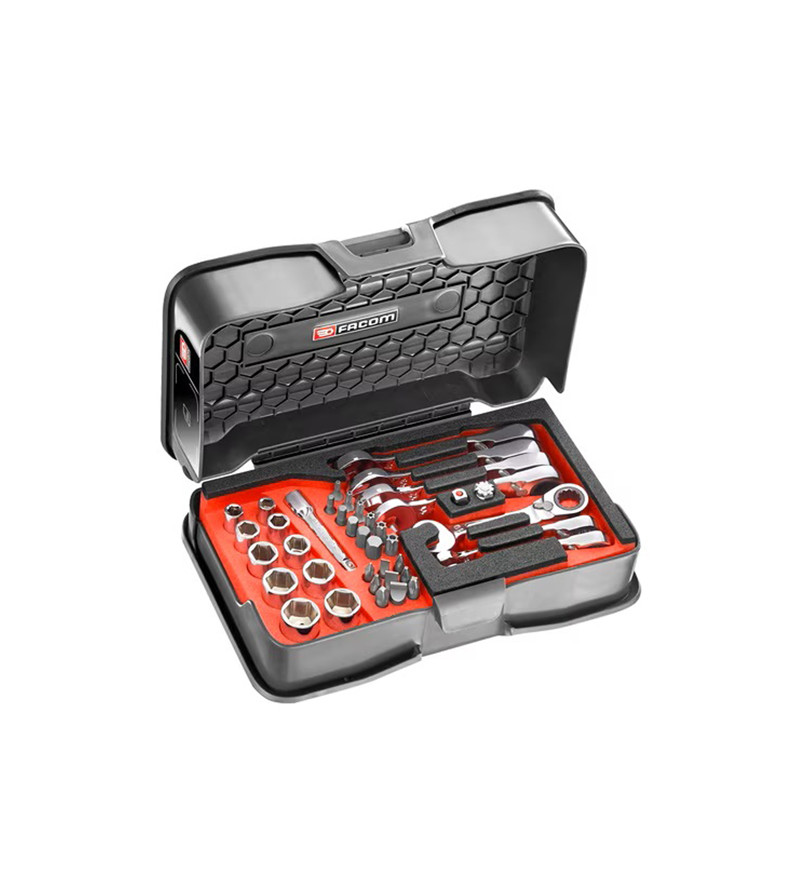 COFFRET MULTI-SERRAGE À CLIQUET COMPACT FACOM