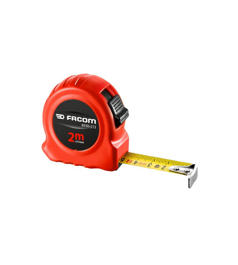 MESURE 2 M AVEC BLOCAGE, RUBAN NYLON 13 MM, DOUBLE FACES FACOM