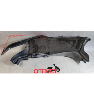Carénage latéral arrière droit Zest/Evolis origine YAMAHA/MBK 50/80 Accueil sur le site du spécialiste des deux roues O-TAKET...