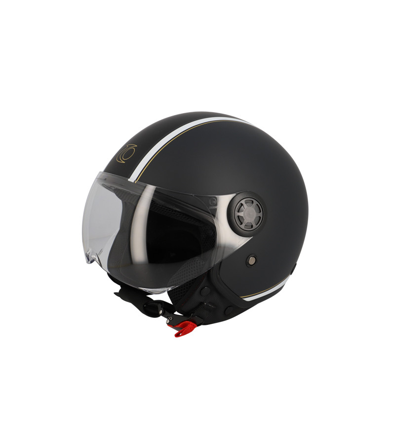 CASQUE JET TRENDY JT-306 DV GRIS ANTHRACITE T55-56 S - CE 22-06 ÉQUIPEMENTS sur le site du spécialiste des deux roues O-TAKET...