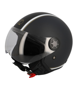 CASQUE JET TRENDY JT-306 DV GRIS ANTHRACITE  T61-62 XL - CE 22-06