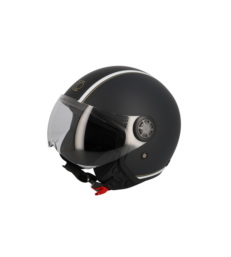 CASQUE JET TRENDY JT-306 DV GRIS ANTHRACITE  T61-62 XL - CE 22-06