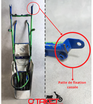 Cadre/Boucle arrière RK/HAK/GSM/ZULU origine GILERA Accueil sur le site du spécialiste des deux roues O-TAKET.COM