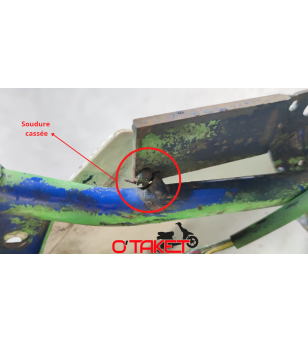 Cadre/Boucle arrière RK/HAK/GSM/ZULU origine GILERA Accueil sur le site du spécialiste des deux roues O-TAKET.COM