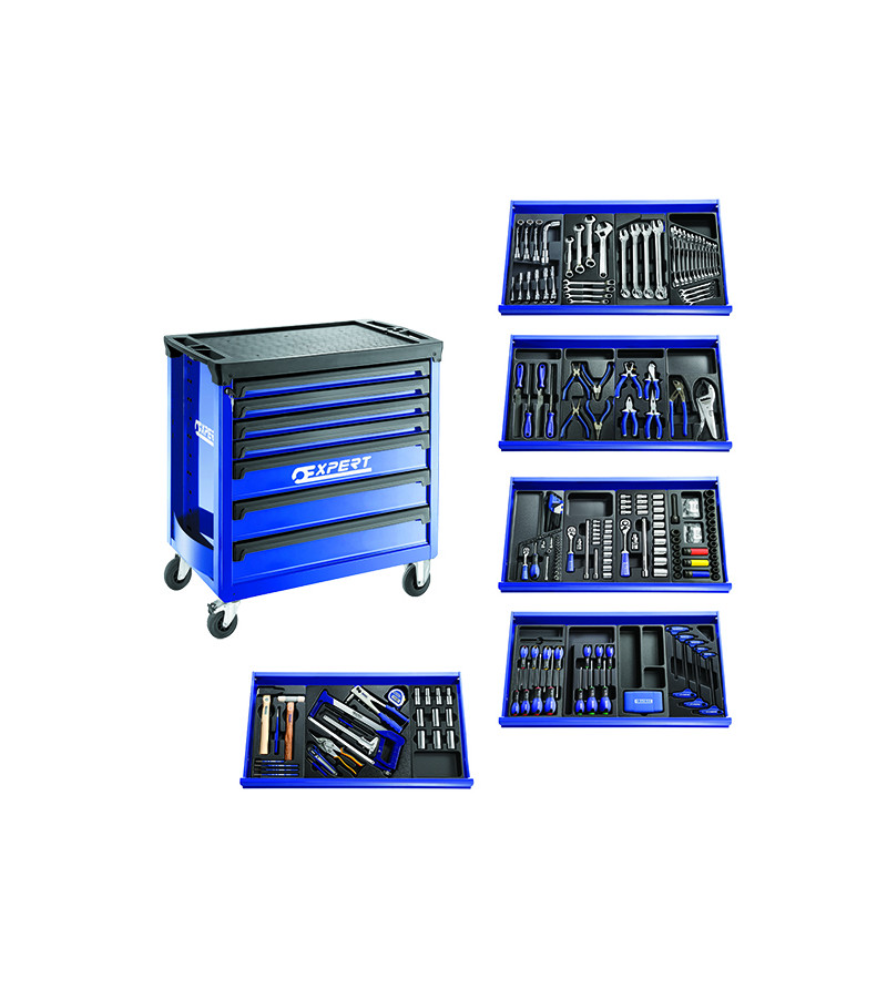 COMPO MAINTENANCE 250 OUTILS EN SERVANTE - EXPERT - E697624