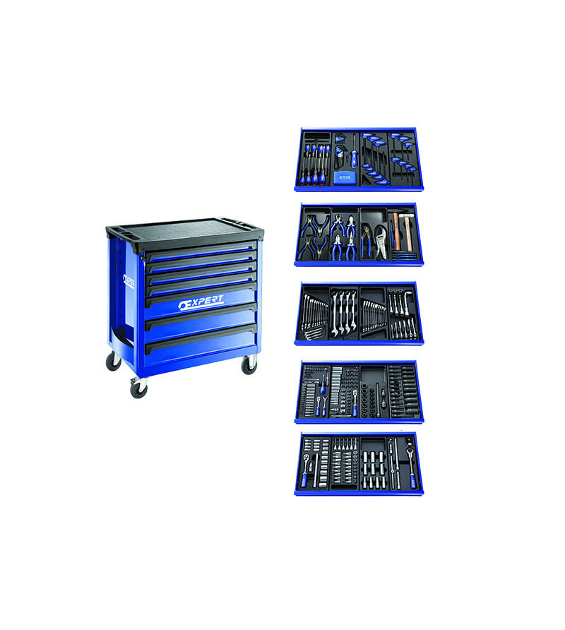 SERVANTE + COMPOSITION 396 OUTILS -FR - EXPERT - E220329