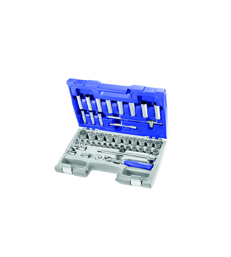 COMPOSITION DOUILLES 1/2" - 42 PCS- EXPERT - E032908