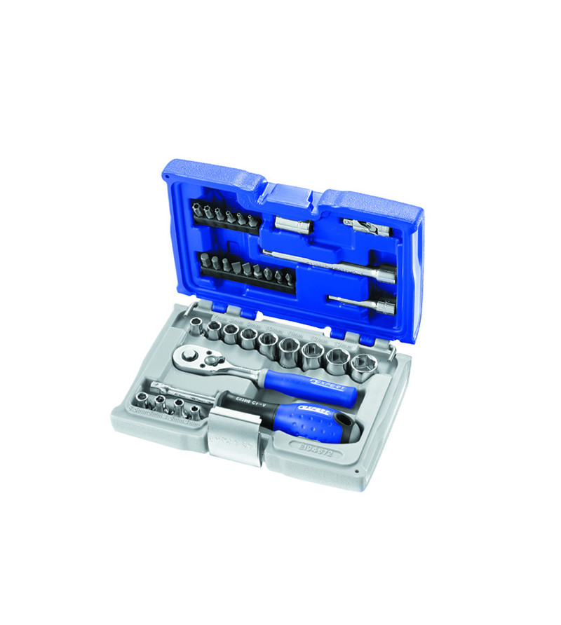 COMPOSITION DOUILLES 1/4" - 34 PCS- EXPERT - E194672
