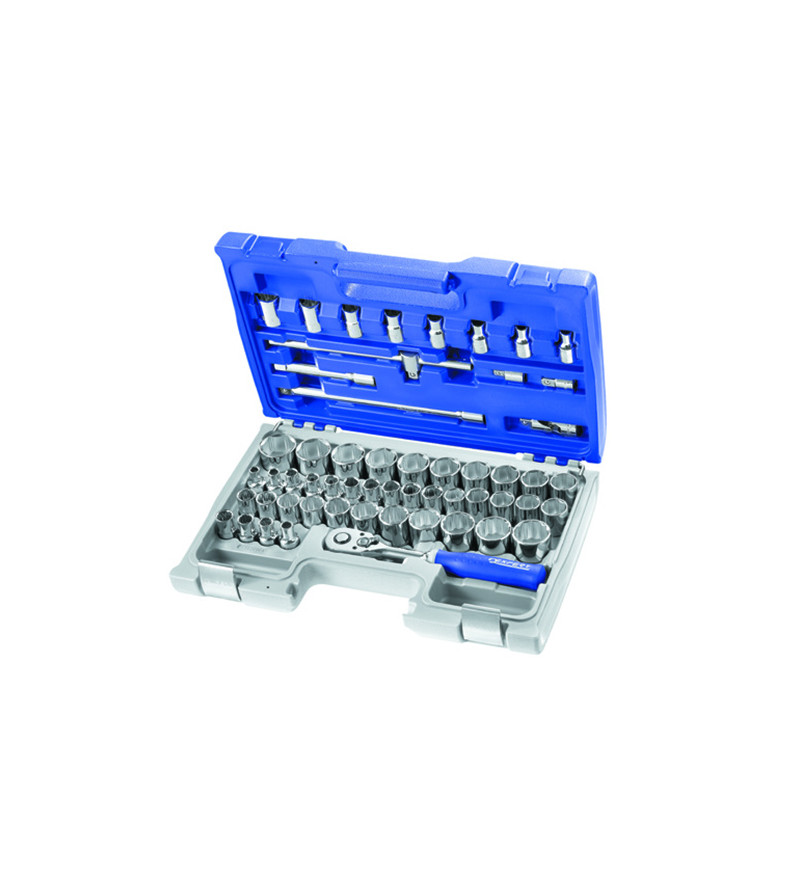 COMPOSITION DOUILLES 1/2" - 55 PCS- EXPERT - E032909