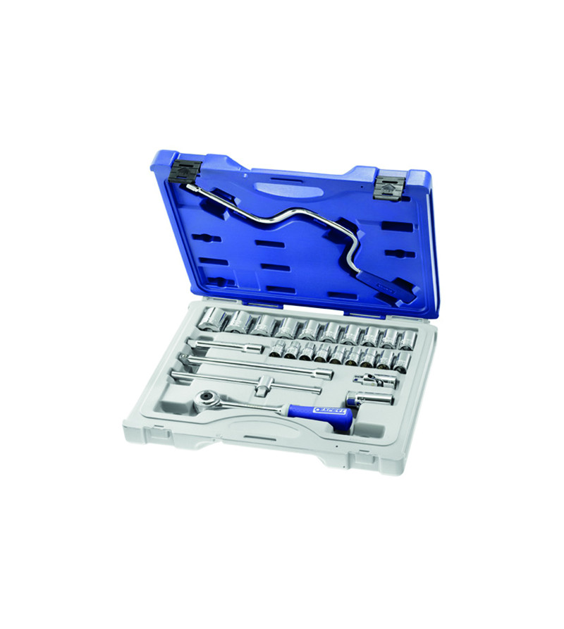 COFFRET DE DOUILLES 1/2" - 26 PIÈCES - EXPERT - E032943