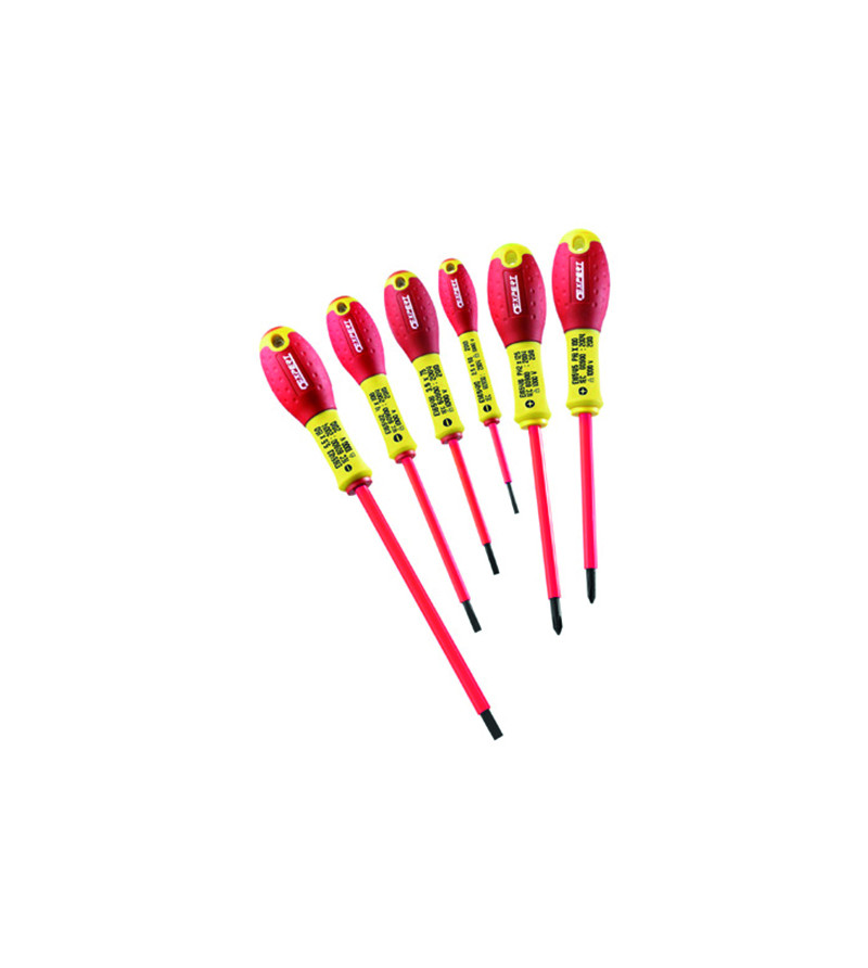 JEU DE 6 TOURNEVIS ISOLÉS SLOT/PH -EXPERT - E160910
