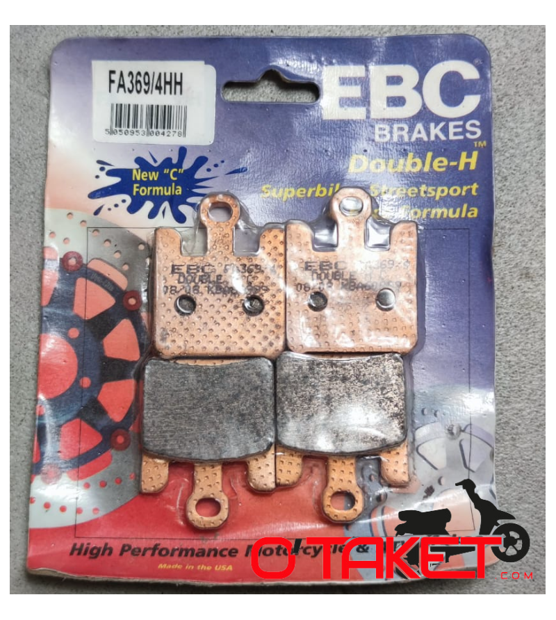 Plaquette de frein avant EBC ZX6-R/ZX10-R/ZX12-R/VN/GSX-R/VZ adapatable KAWASAKI/SUZUKI Accueil sur le site du spécialiste de...