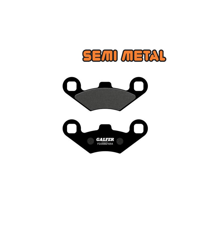 PLAQUETTE FREIN  28 GALFER G1054 ADAPT.  AV/AR 400 METROPOLIS -2017 (PR)