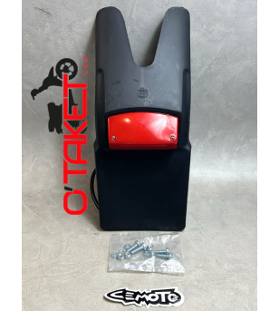 Bavette arrière/Support de plaque Cemoto  EXC adaptable KTM