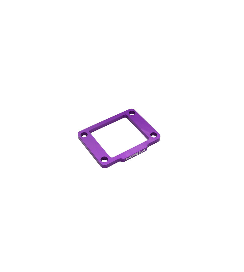 CALE ADMISSION CLAPET MECABOITE KRM ADAPT. DERBI EURO2/EURO3/EURO4 5MM ALU CNC - VIOLET