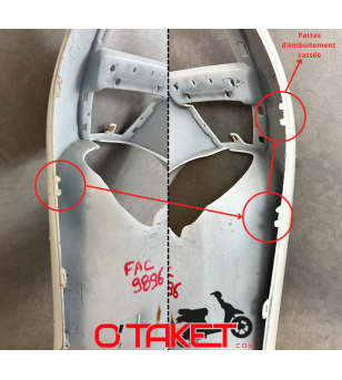 Face avant/Passage de roue SCARABEO origine APRILIA Accueil sur le site du spécialiste des deux roues O-TAKET.COM