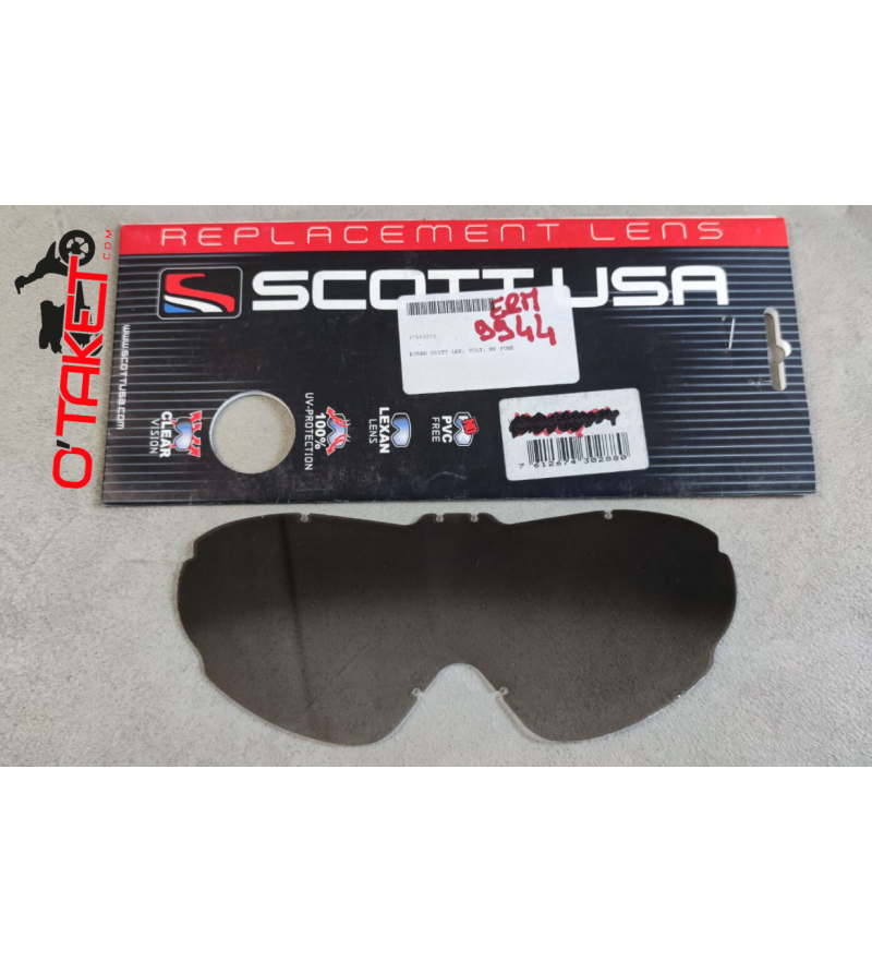 Écran de remplacement SCOTT pour masque Voltage MX Accueil sur le site du spécialiste des deux roues O-TAKET.COM