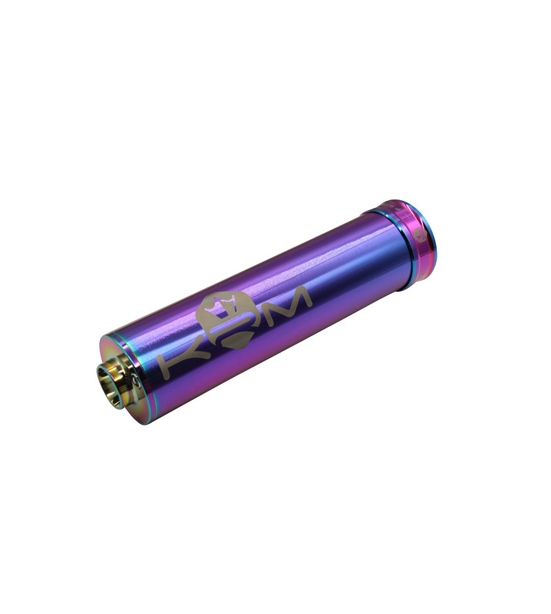 SILENCIEUX/CARTOUCHE MECABOITE KRM* ALU - FULL NEOCHROME