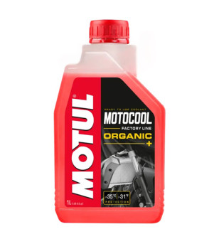 LIQUIDE DE REFROIDISSEMENT MOTUL MOTOCOOL FACTORY LINE ORGANIC  (-35°c) (1L)