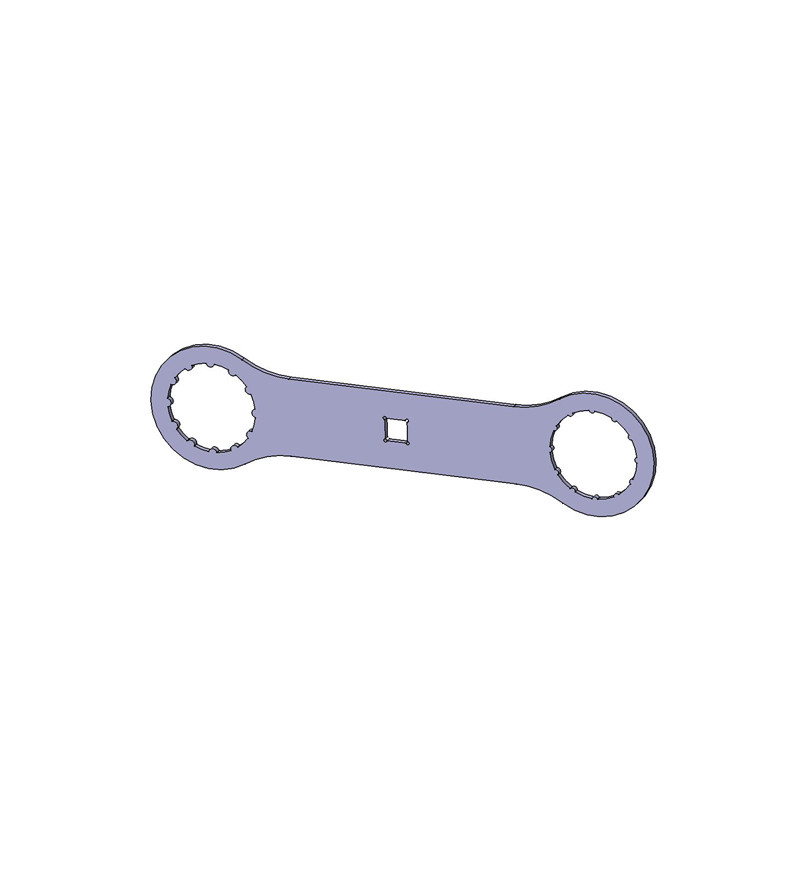 CLE DOUBLE POUR BOITIER DE PEDALIER 12 CANNELURES - BLACKBEARING