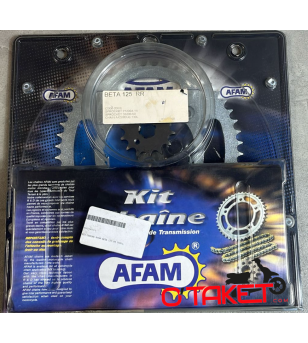 Kit chaîne AFAM RR adaptable BETA 125 Accueil sur le site du spécialiste des deux roues O-TAKET.COM