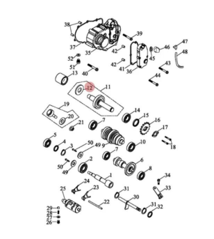 Rondelle plate kit démarrage Baja origine TRITON