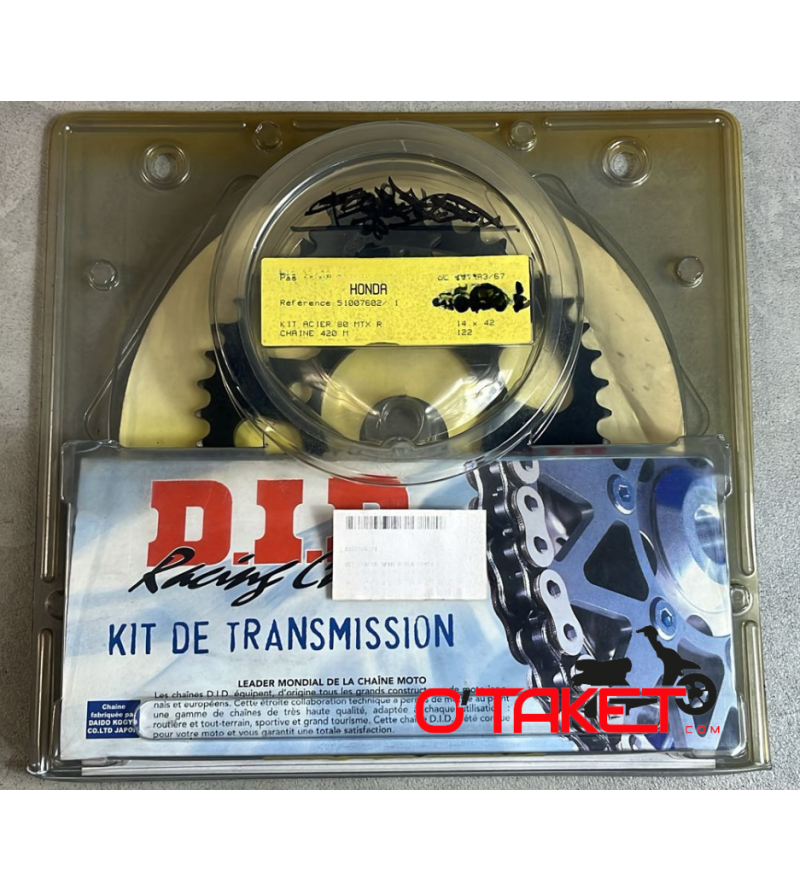 Kit chaîne DID MTX R adaptable HONDA 80 Accueil sur le site du spécialiste des deux roues O-TAKET.COM Kit chaîne DID MTX R adaptable HONDA 80 Accueil sur le site du spécialiste des deux roues O-TAKET.COM