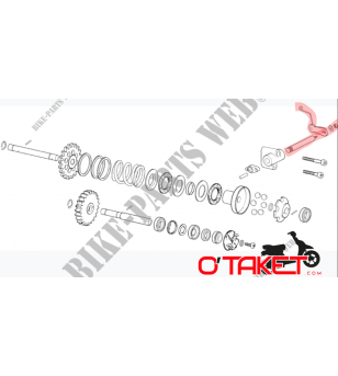 Commande de valve pour pompe à eau Enduro origine GASGAS 200/250/300 Accueil sur le site du spécialiste des deux roues O-TAKE...
