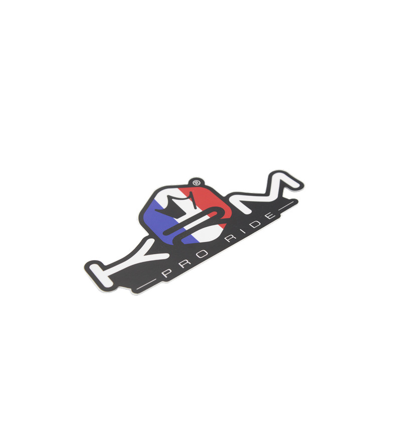 AUTOCOLLANT KRM PRO RIDE BLEU BLANC ROUGE XL