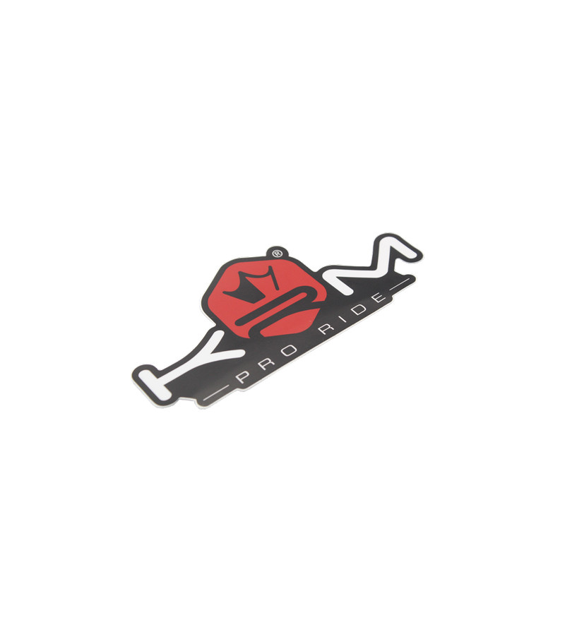 AUTOCOLLANT KRM PRO RIDE ROUGE XL