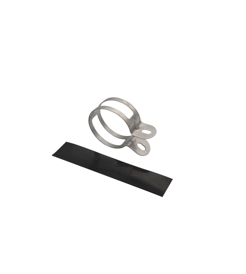 COLLIER SILENCIEUX POT MECABOITE KRM INOX AVEC PROTECTION DIA.60MM