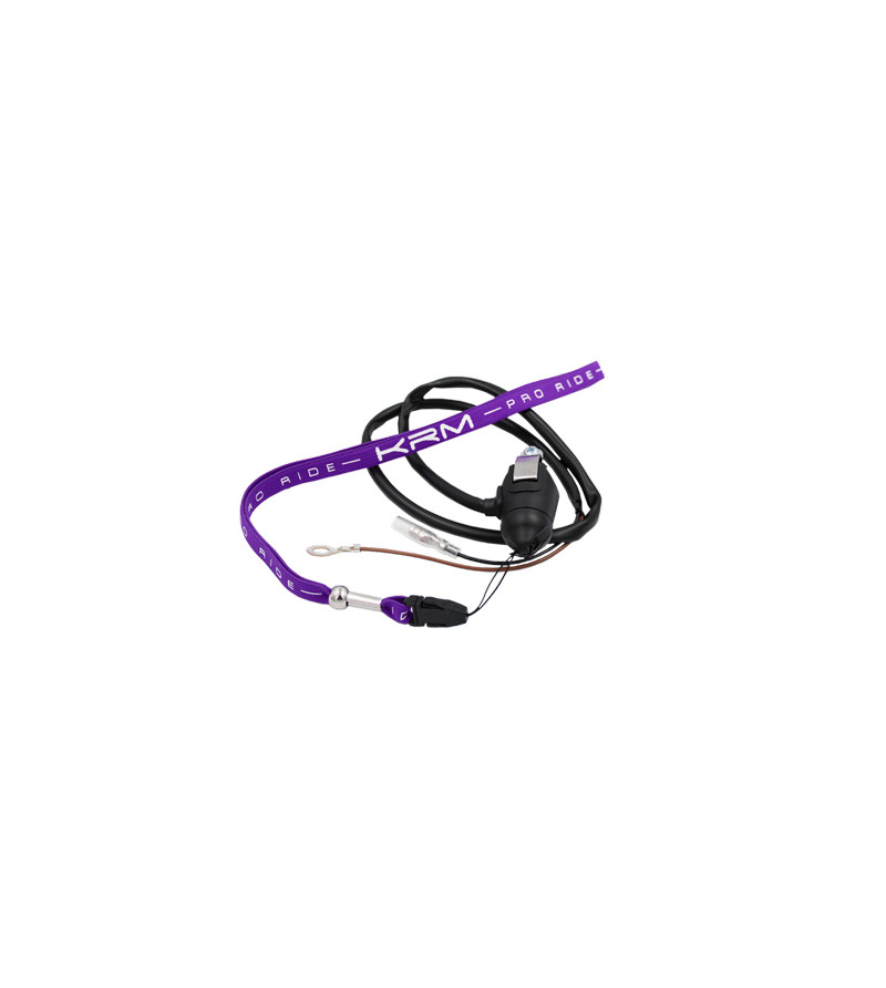 COUPE CIRCUIT KRM PRO RIDE ANTI-AGRESSION MAGNETIQUE - VIOLET (NORMALEMENT OUVERT)