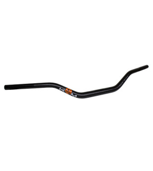 GUIDON MECABOITE/MOTO KRM OVERSIZED28.6 ALU KRM PRO RIDE SANS MOUSSE- NOIR/ORANGE