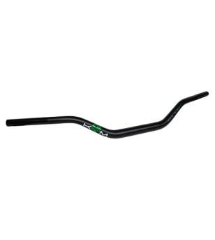 GUIDON MECABOITE/MOTO KRM OVERSIZED28.6 ALU KRM PRO RIDE SANS MOUSSE- NOIR/VERT