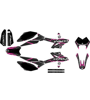 KIT DECO/AUTOCOLLANT KRM ADAPT. BETA RR 2011-2020 - ROSE