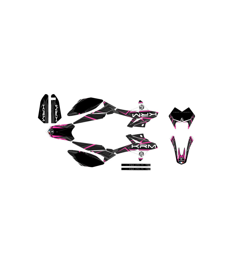 KIT DECO/AUTOCOLLANT KRM ADAPT. BETA RR 2011-2020 - ROSE
