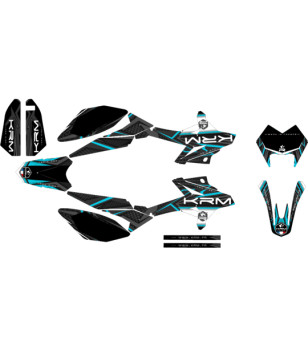 KIT DECO/AUTOCOLLANT KRM ADAPT. BETA RR 2011-2020 - TURQUOISE