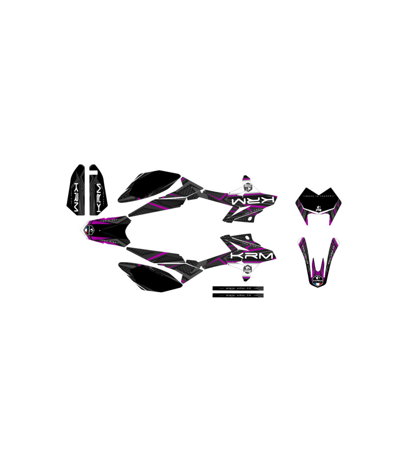 KIT DECO/AUTOCOLLANT KRM ADAPT. BETA RR 2011-2020 - VIOLET