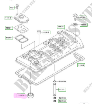 Joint bougie ZX750 origine KAWASAKI Accueil sur le site du spécialiste des deux roues O-TAKET.COM