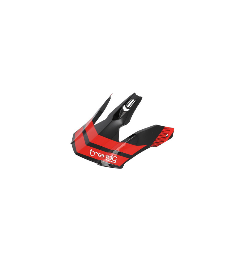 VISIERE CASQUE CROSS TRENDY CT-906NOIR/ROUGE