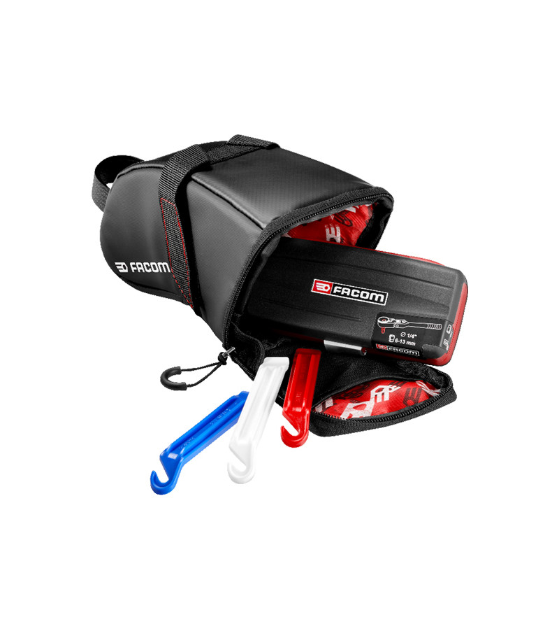 COFFRET 23 OUTILS R1PICO FACOM + 3 DEMONTE-PNEU + SACOCHE SELLE - PACK VITESSE J.O 2024