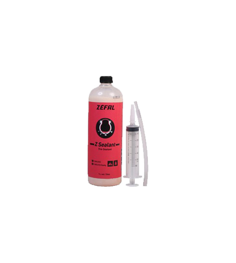 LIQUIDE PREVENTIF ANTI CREVAISON ZEFAL Z SEALANT AVEC SERINGUE (1L)