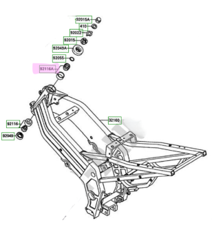 Roulement de direction EJ650/ZG1000/KR250 origine KAWASAKI Accueil sur le site du spécialiste des deux roues O-TAKET.COM